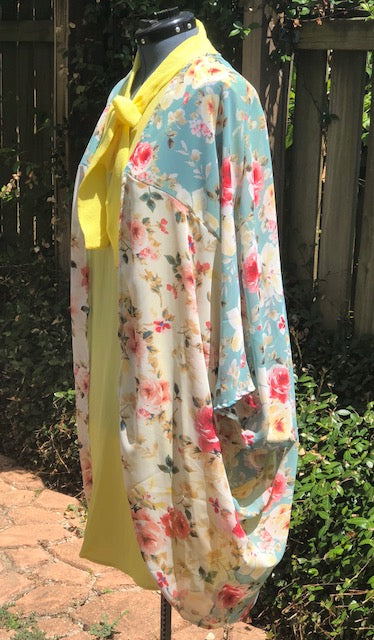 Floral Chiffon Kimono